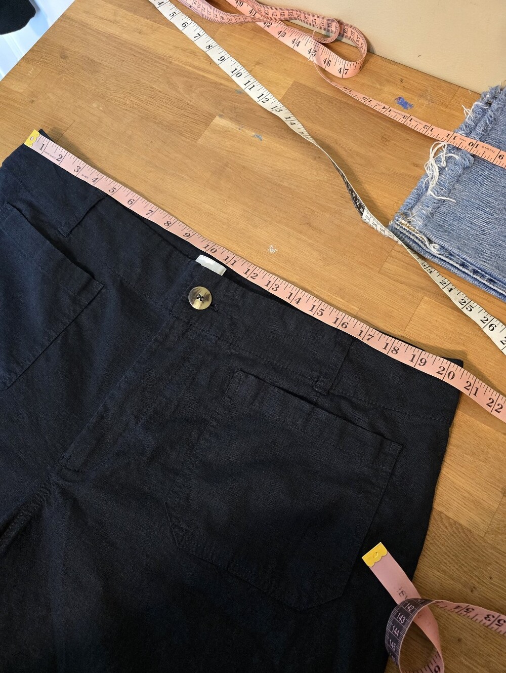Maeve The Colette Pants Black Wide Leg Full Length 20W Magic Fabric - Picture 10 of 15